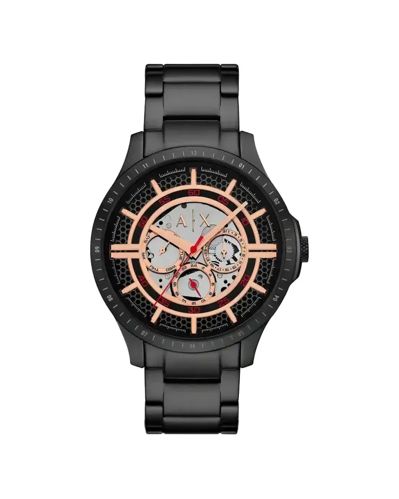 Armani Exchange RUnde Multifunction 44mm - Grau Grau