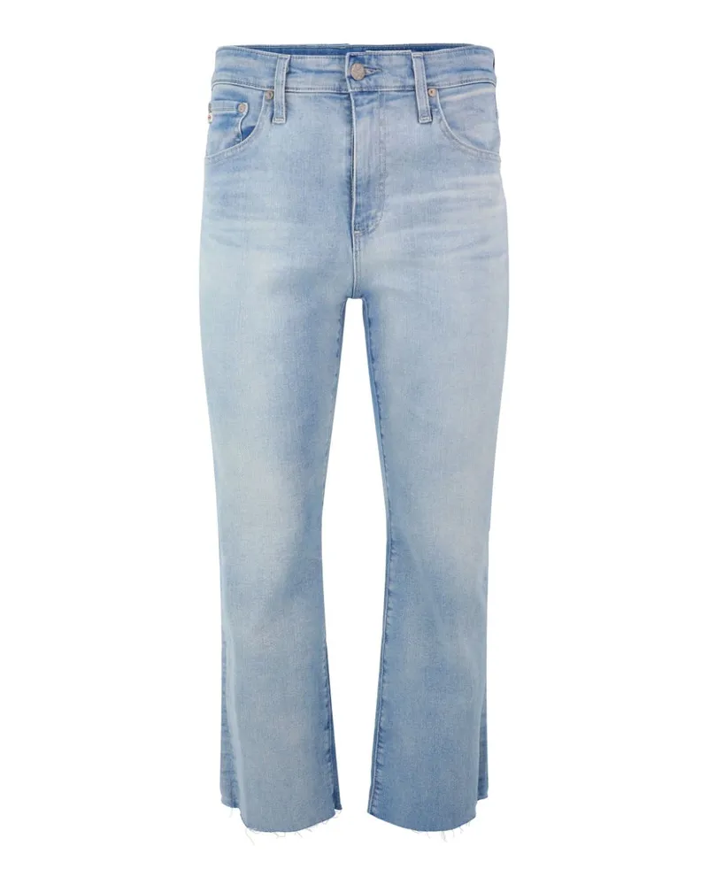 Adriano Goldschmied Gekürzte Farah Bootcut-Jeans Blau