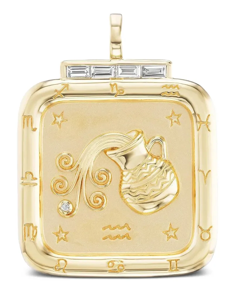 Sorellina Aquarius Diamantanhänger - Gold Gold