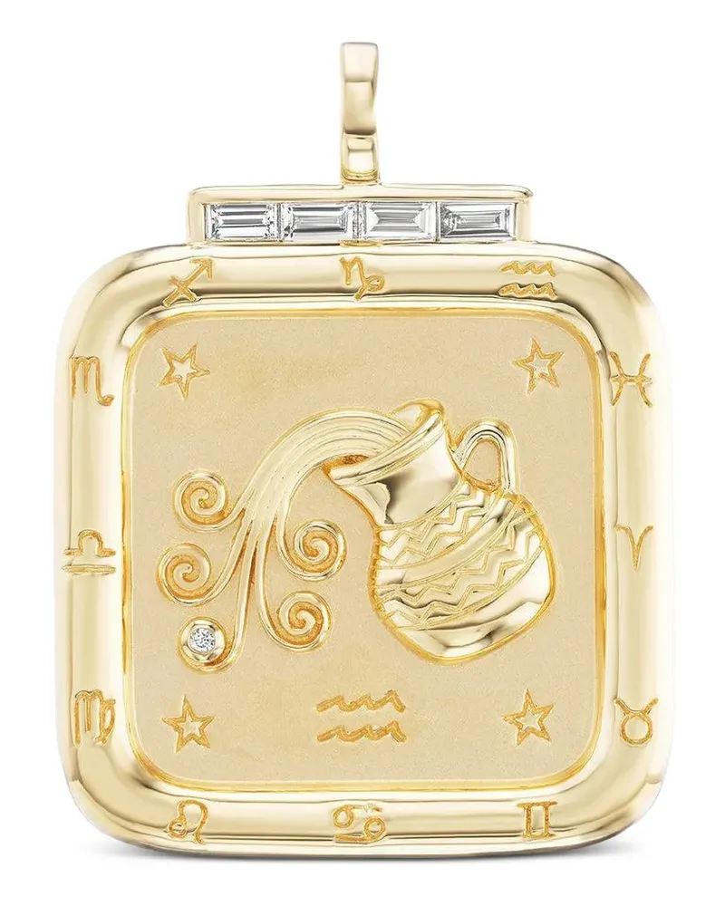 Sorellina Aquarius Diamantanhänger - Gold Gold