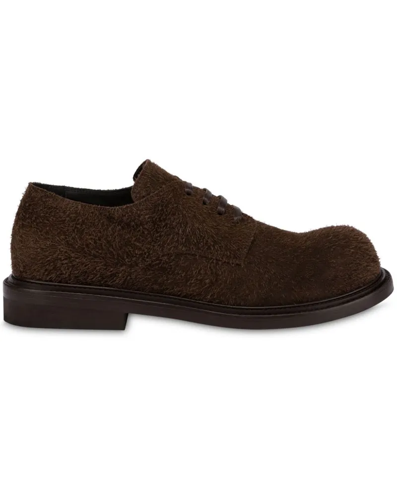 Moschino Oxford-Schuhe aus Wildleder - Braun Braun