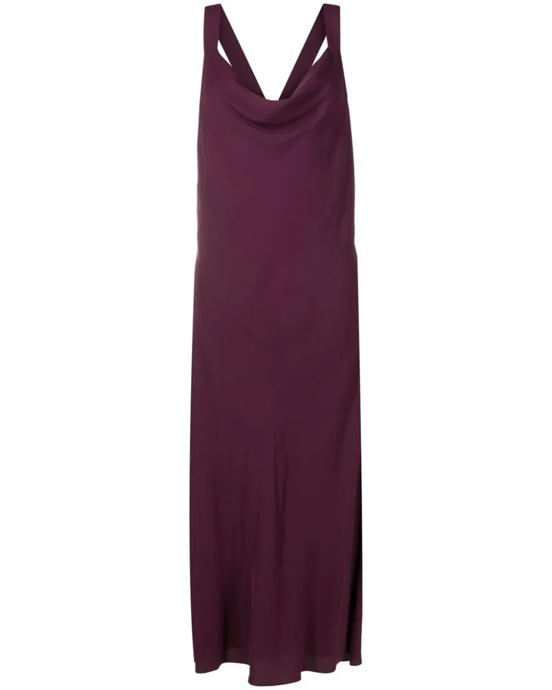 Lenny Niemeyer Maxikleid mit Schalkragen - Violett Violett