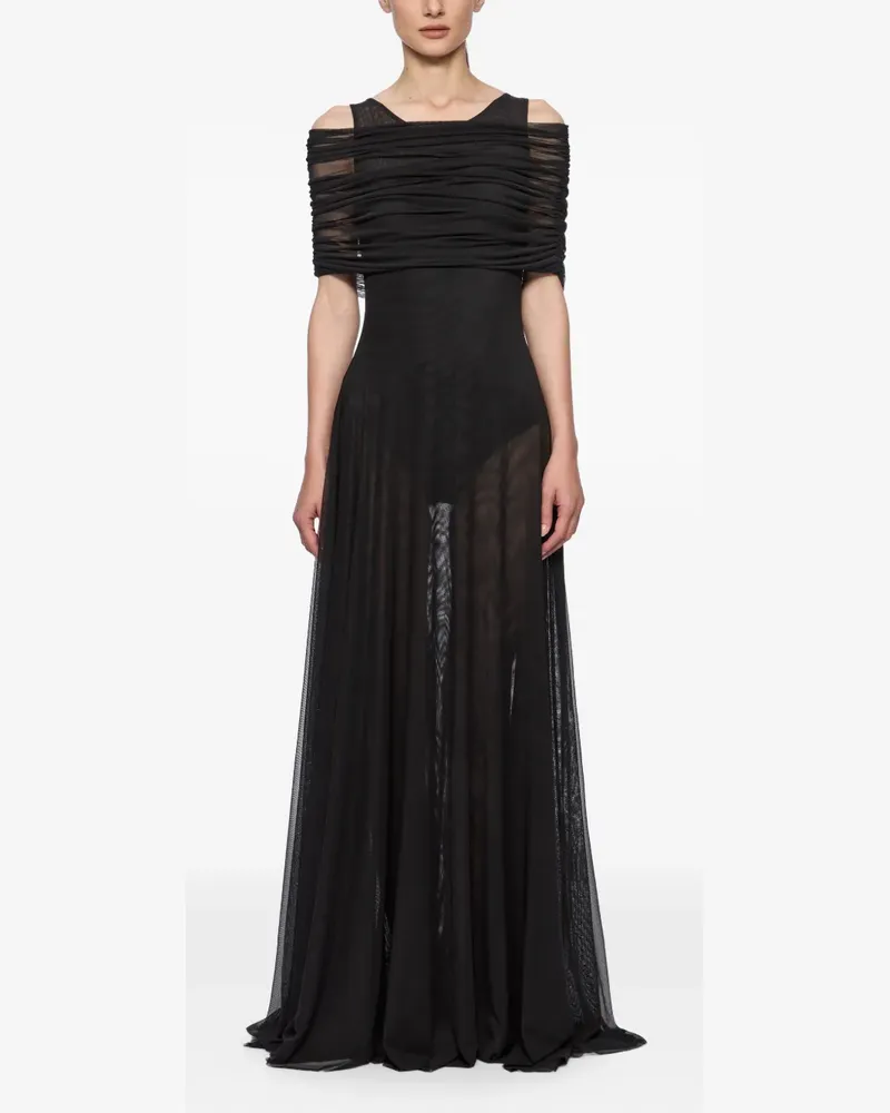 ATU Body Couture Kleid mit rundem Ausschnitt - Schwarz Schwarz