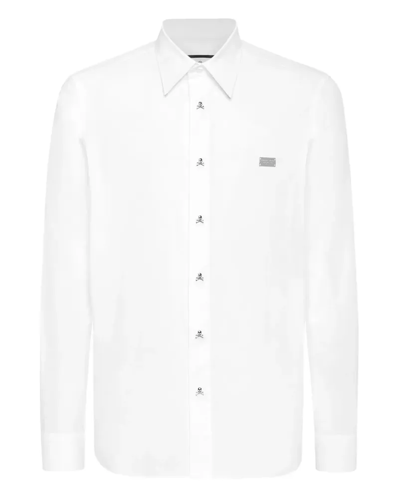 Philipp Plein Sugar Daddy Hemd - Weiß Weiß