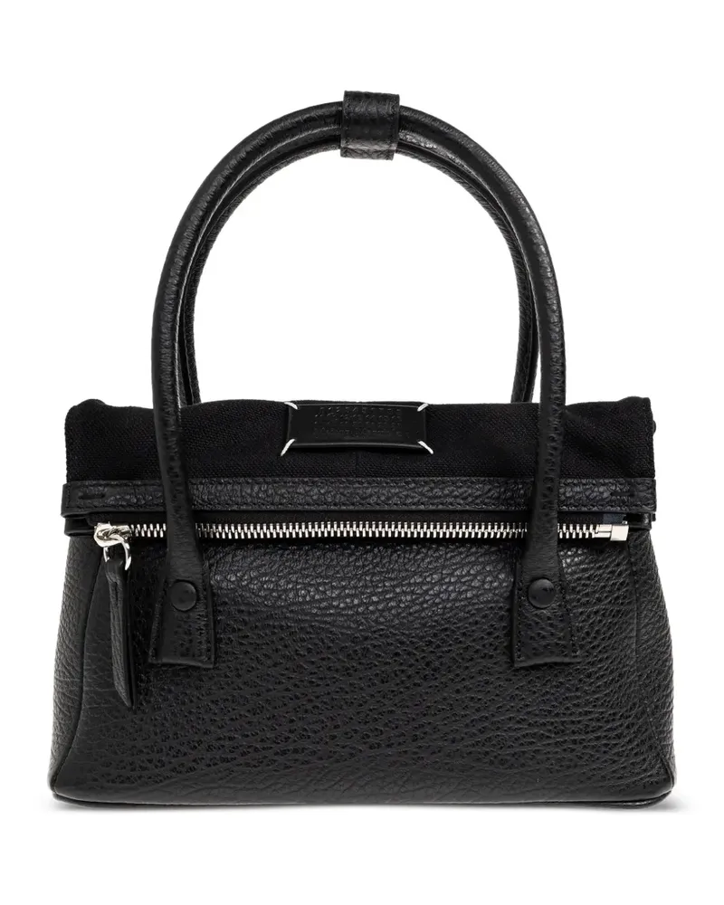 Maison Margiela 5AC leather tote bag - Schwarz Schwarz