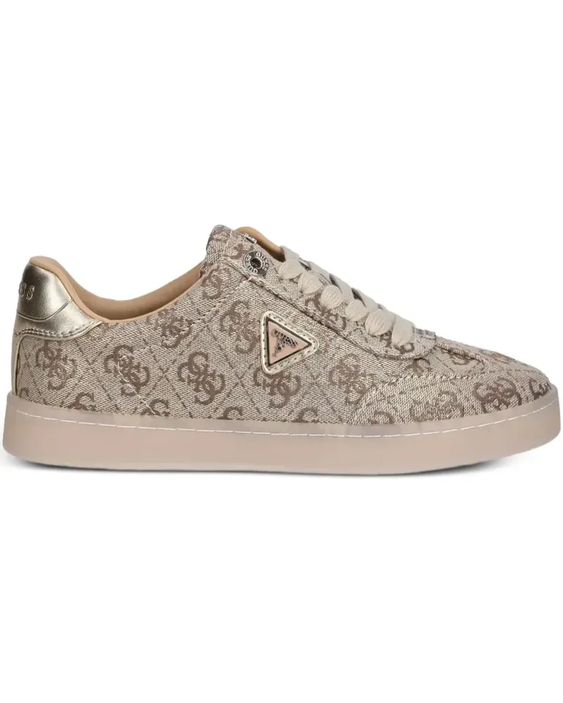 Guess Sneakers mit Monogramm - Nude Nude