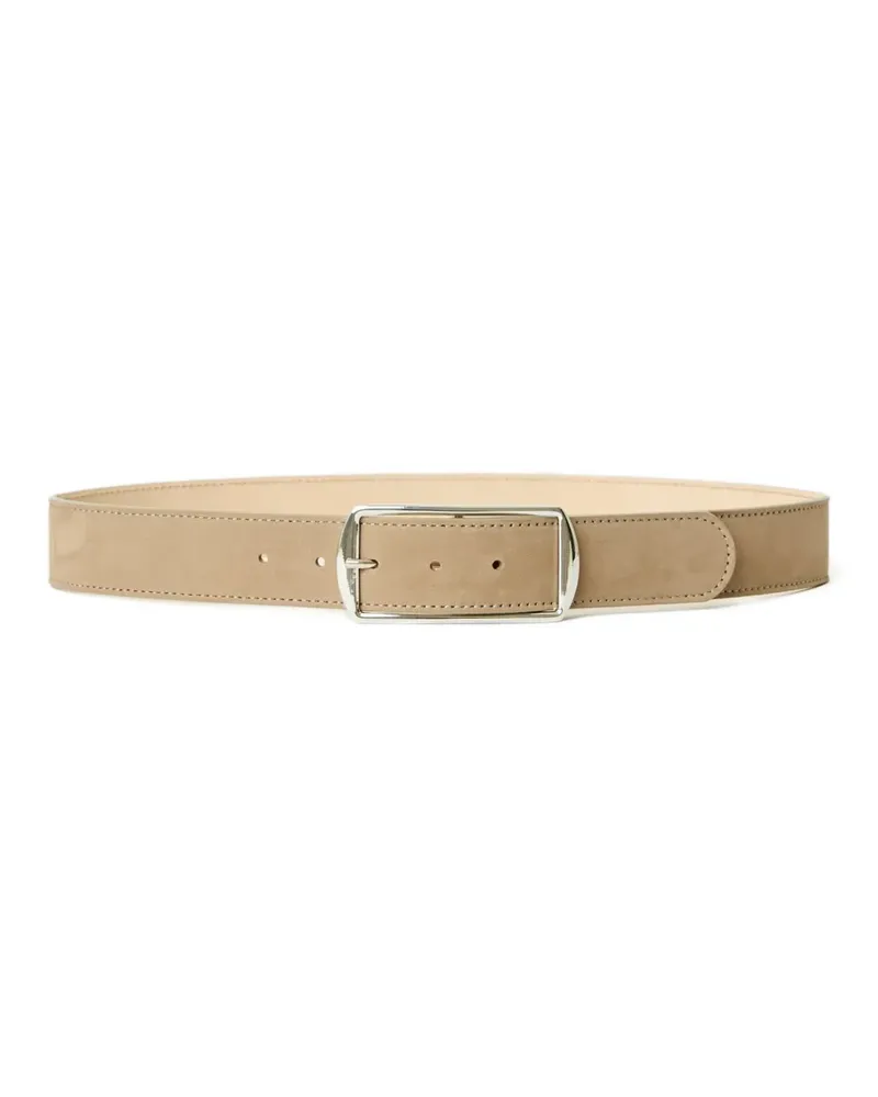 B-Low the Belt River Nubuck belt - Nude Nude