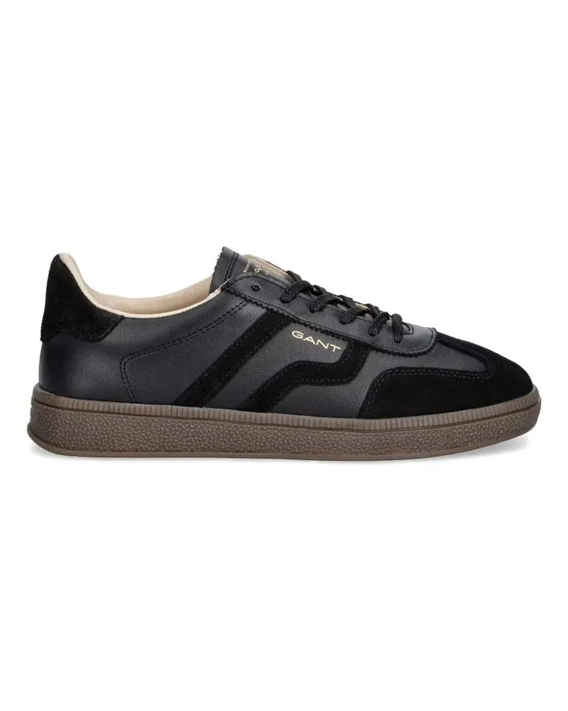Gant Sneakers mit Wildledereinsatz - Schwarz Schwarz