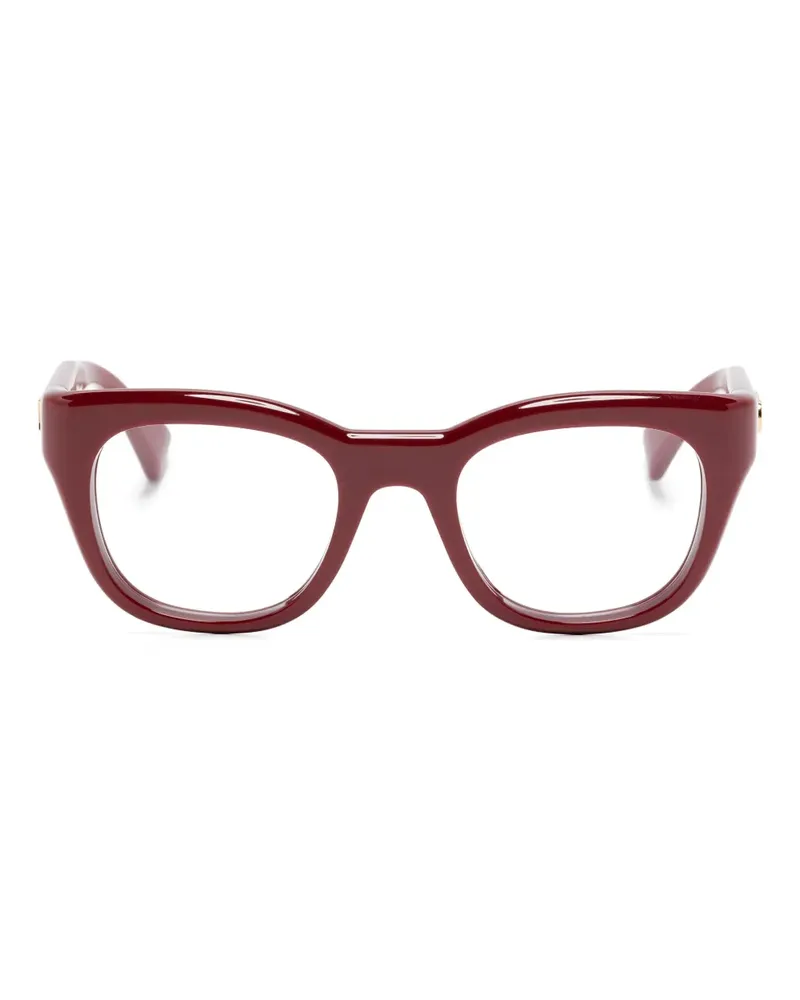 Gucci Brille mit Cat-Eye-Gestell - Rot Rot