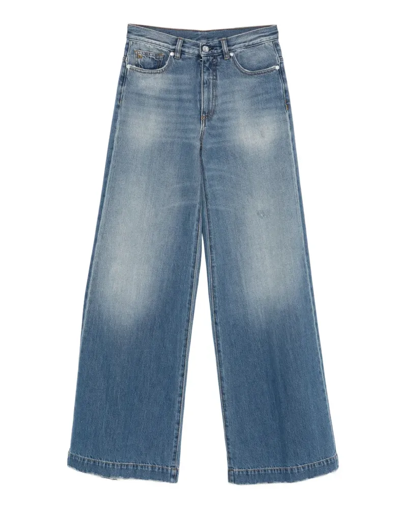 nine:inthe:morning Nadia button-fastening jeans - Blau Blau