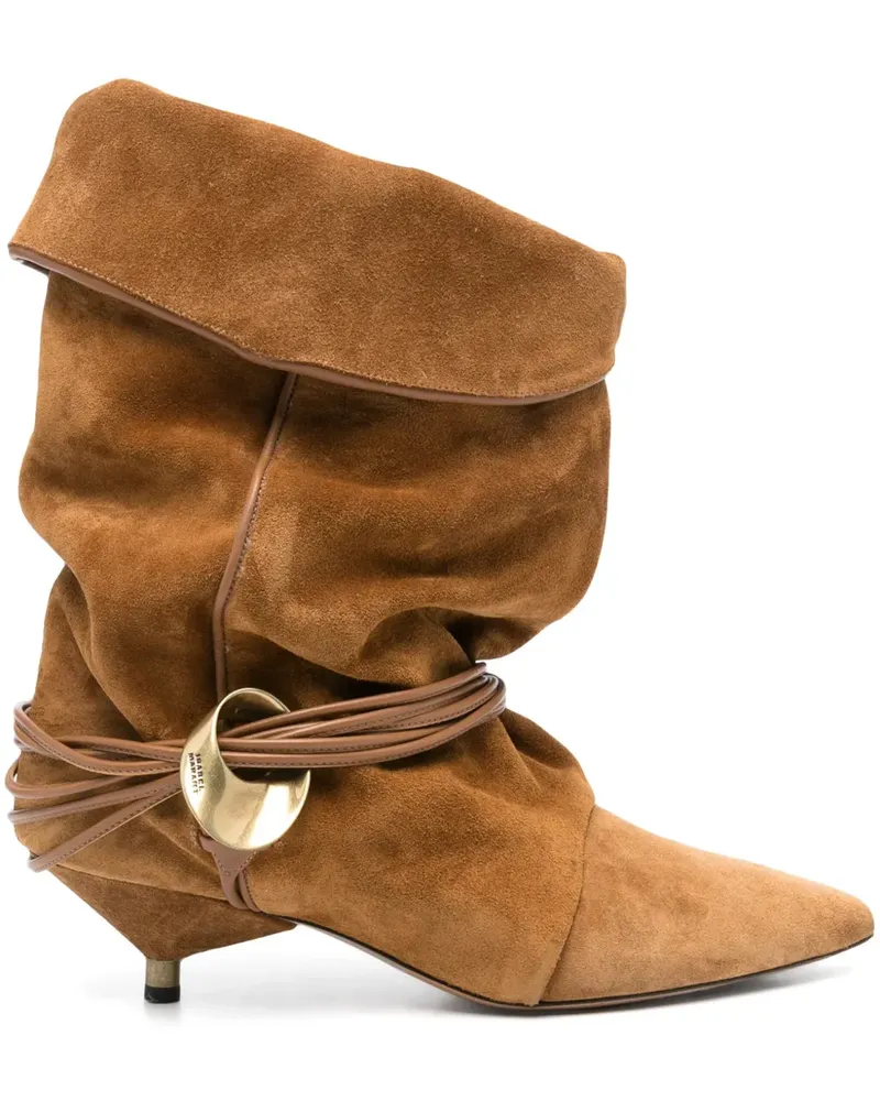 Isabel Marant Edrika Stiefel 45mm - Braun Braun