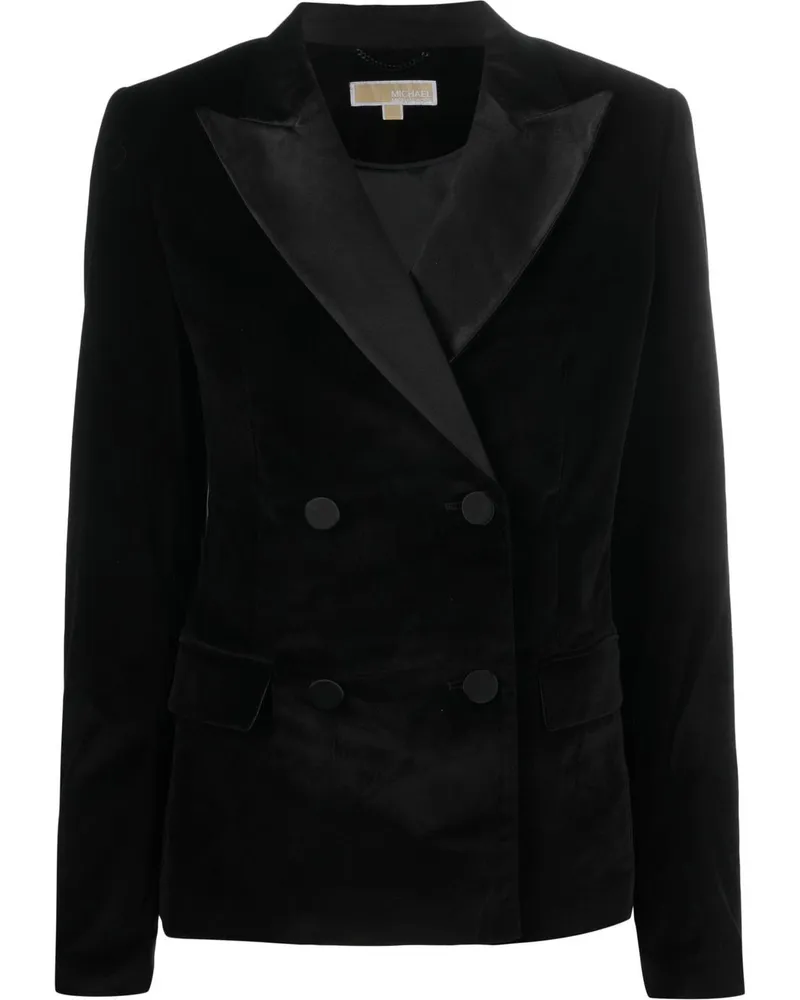 Michael Kors Blazer mit steigendem Revers - Schwarz Schwarz
