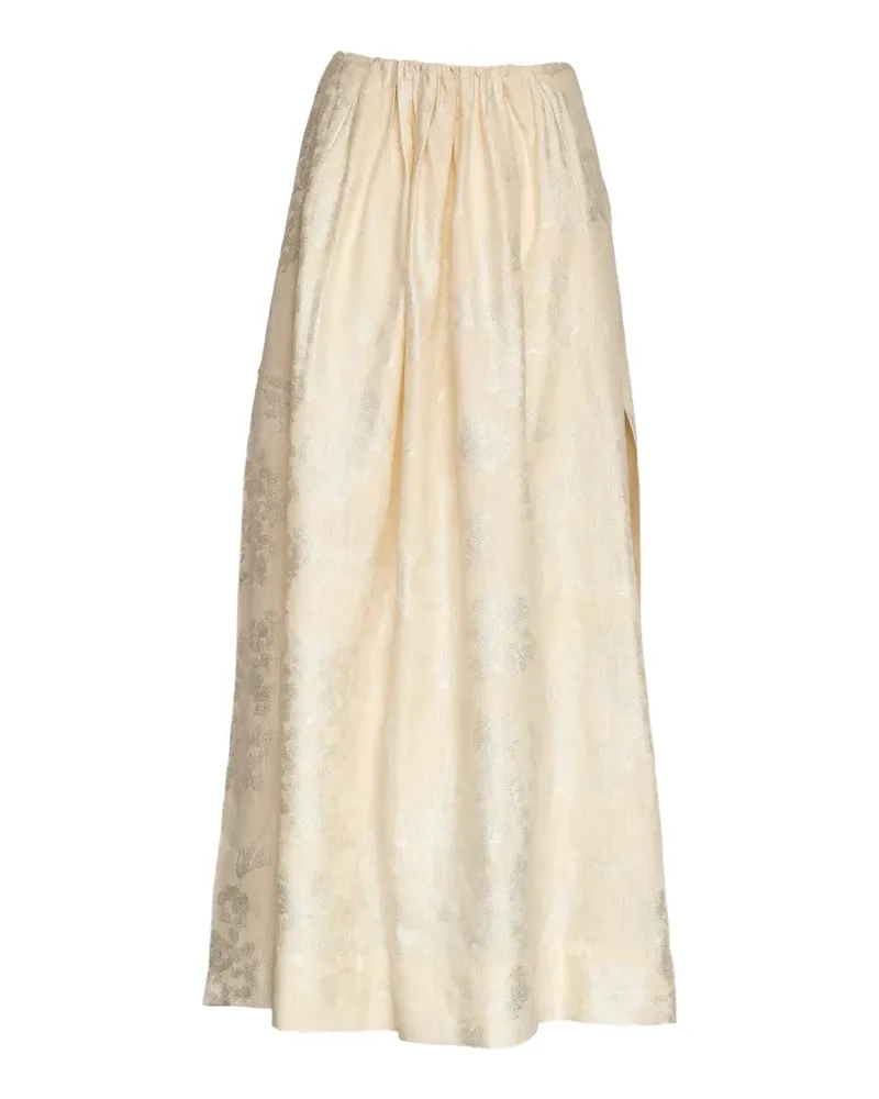 Department 5 side-slit long skirt - Nude Nude