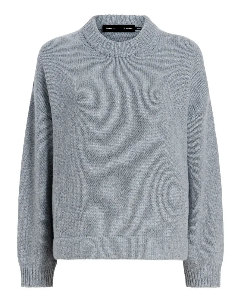 Proenza Schouler Kaschmirpullover mit rundem Ausschnitt - Grau Grau