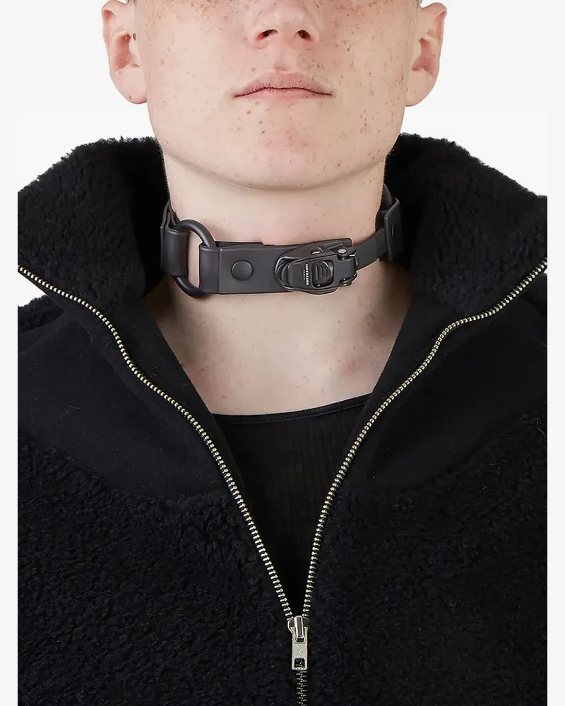 Innerraum N02 buckle necklace - Schwarz Schwarz