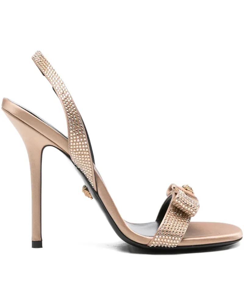 Versace Sandalen mit Medaillon - Gold Gold