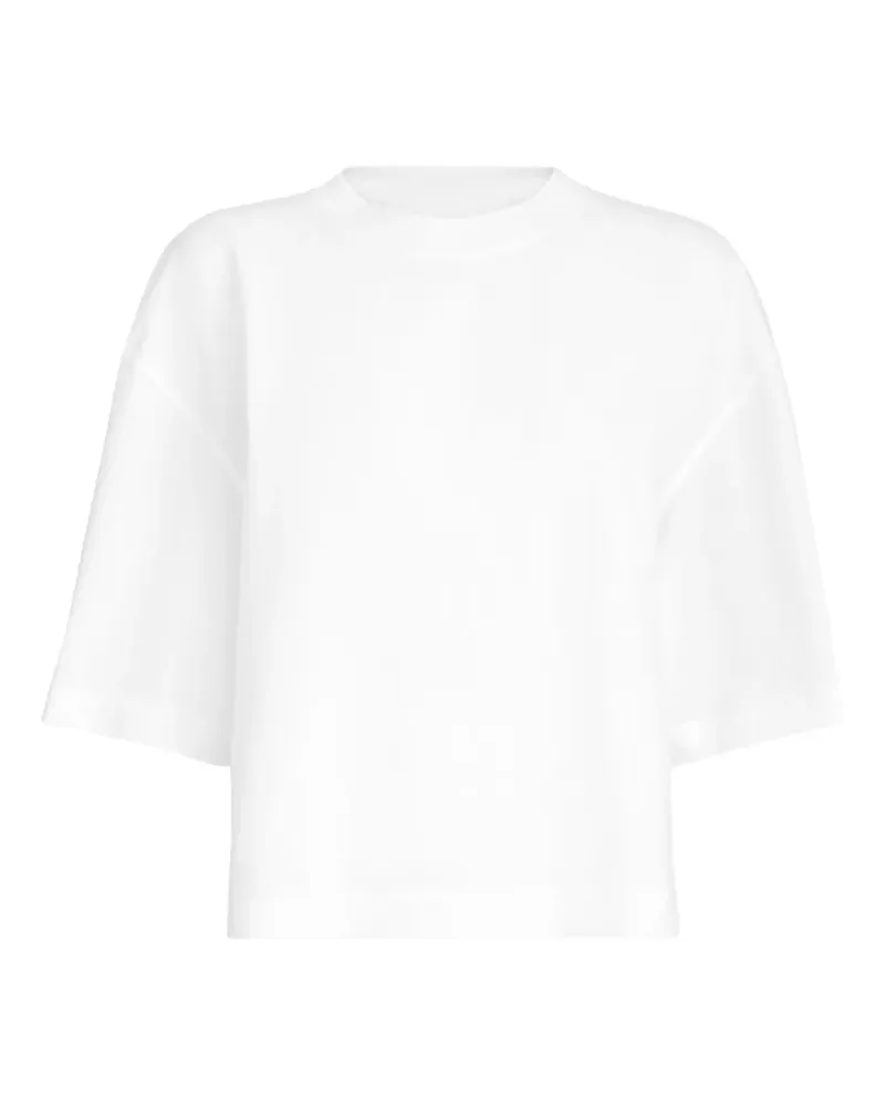 Brunello Cucinelli T-Shirt mit rundem Ausschnitt - Weiß Weiß