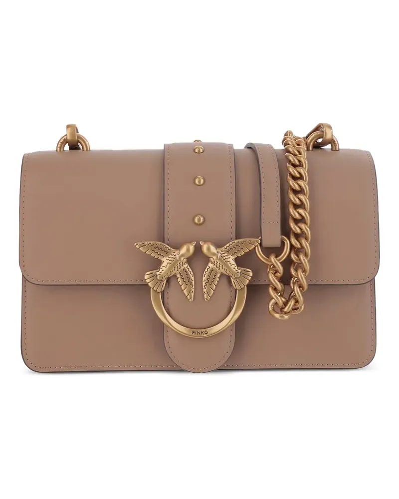 Pinko Love Schultertasche - Nude Nude