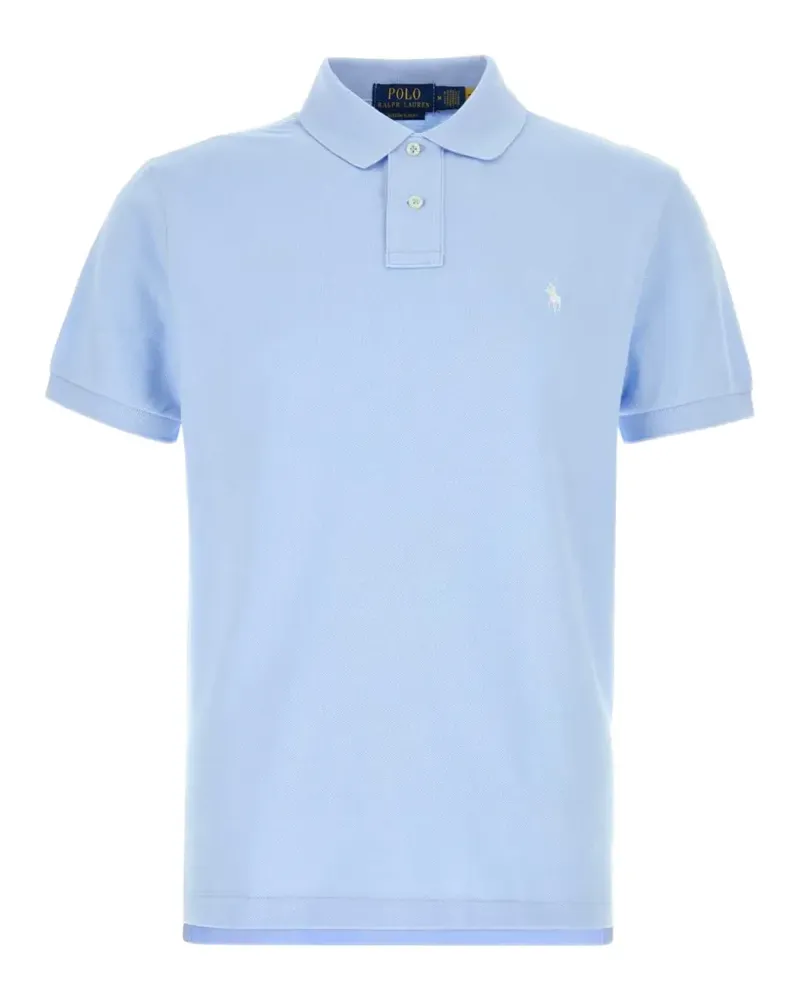 Ralph Lauren Poloshirt mit Polo Pony-Stickerei - Blau Blau