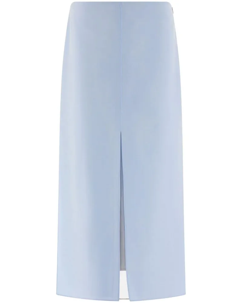 Ferragamo Midirock im Layering-Look - Blau Blau