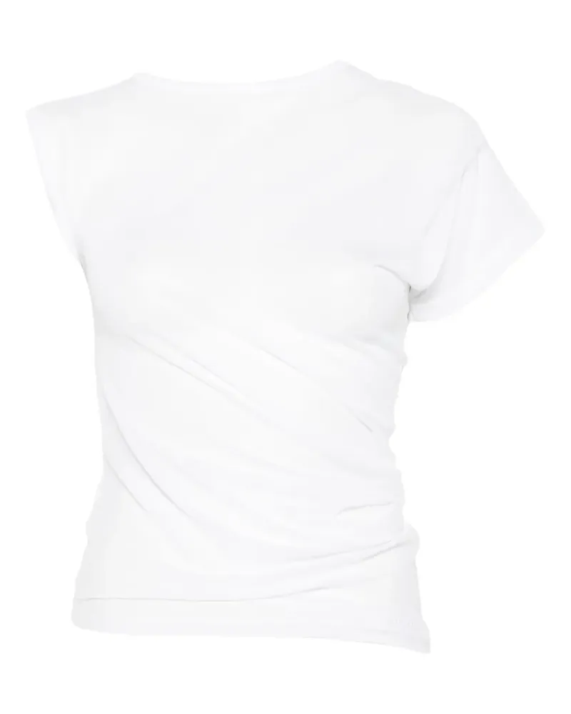 Pinko Semi-transparentes T-Shirt - Weiß Weiß