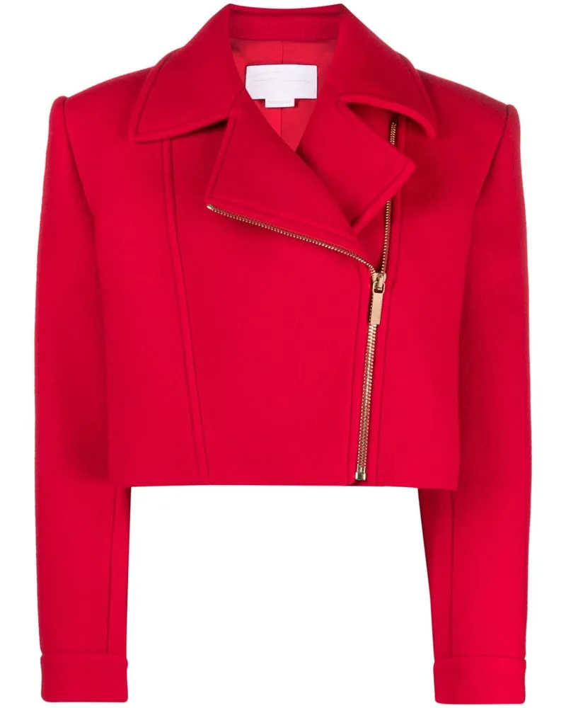Genny Cropped-Jacke - Rot Rot
