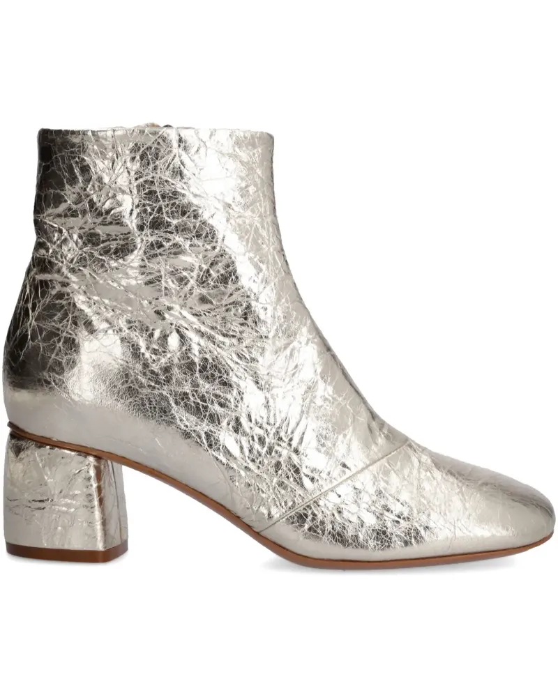 forte_forte Stiefeletten aus Leder - Gold Gold