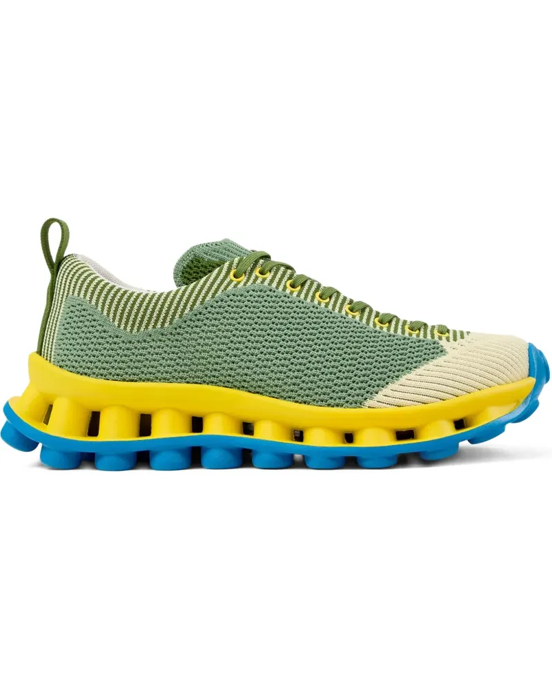 Camper x SUNNEI gestreifte Sneakers - Grün Grün