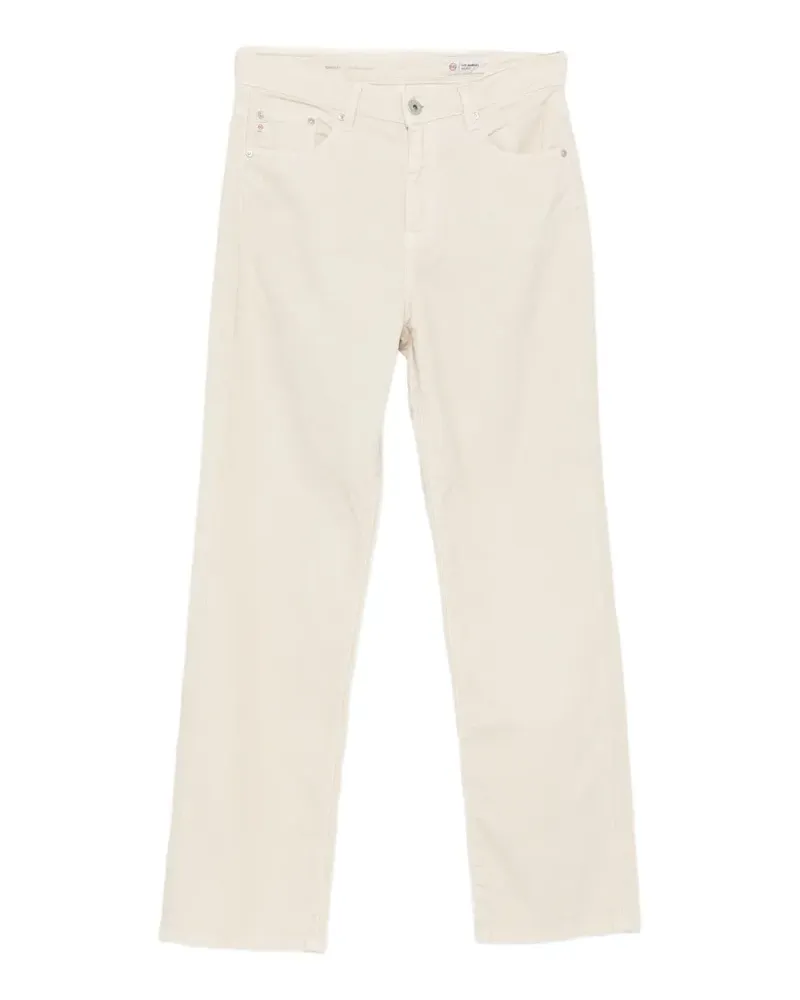 Adriano Goldschmied Brinley Straight-Leg-Jeans mit Logo-Patch - Nude Nude