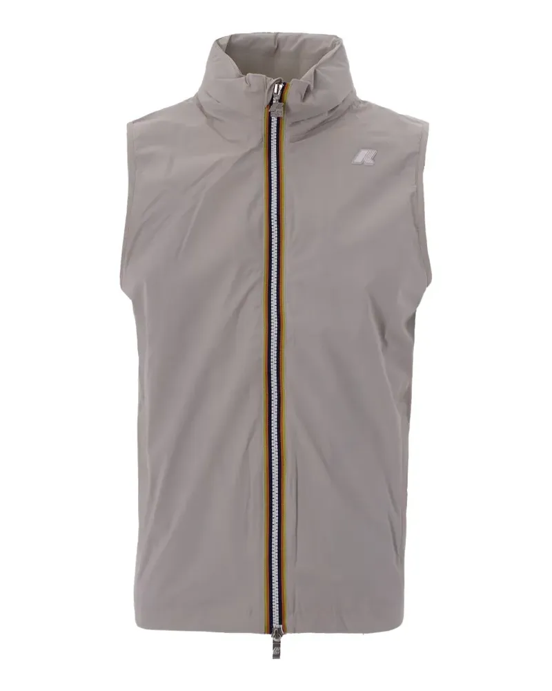 K-Way Weste mit Reißverschluss - Nude Nude