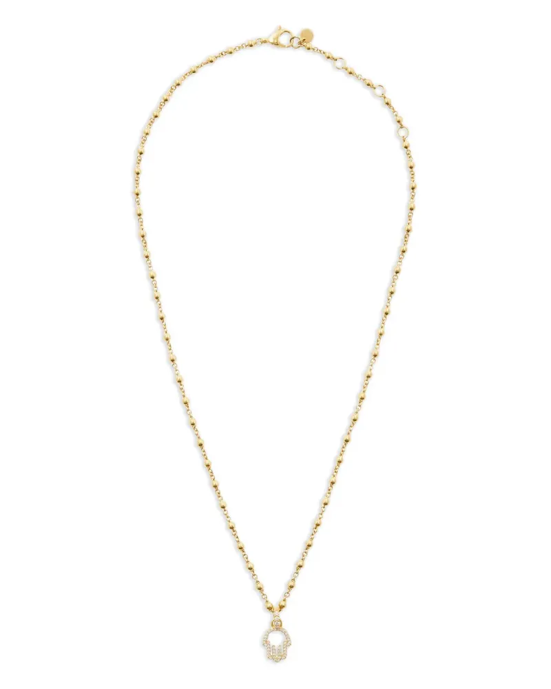 Alinka 18kt Caviar Ball Gelbgoldhalskette Gold