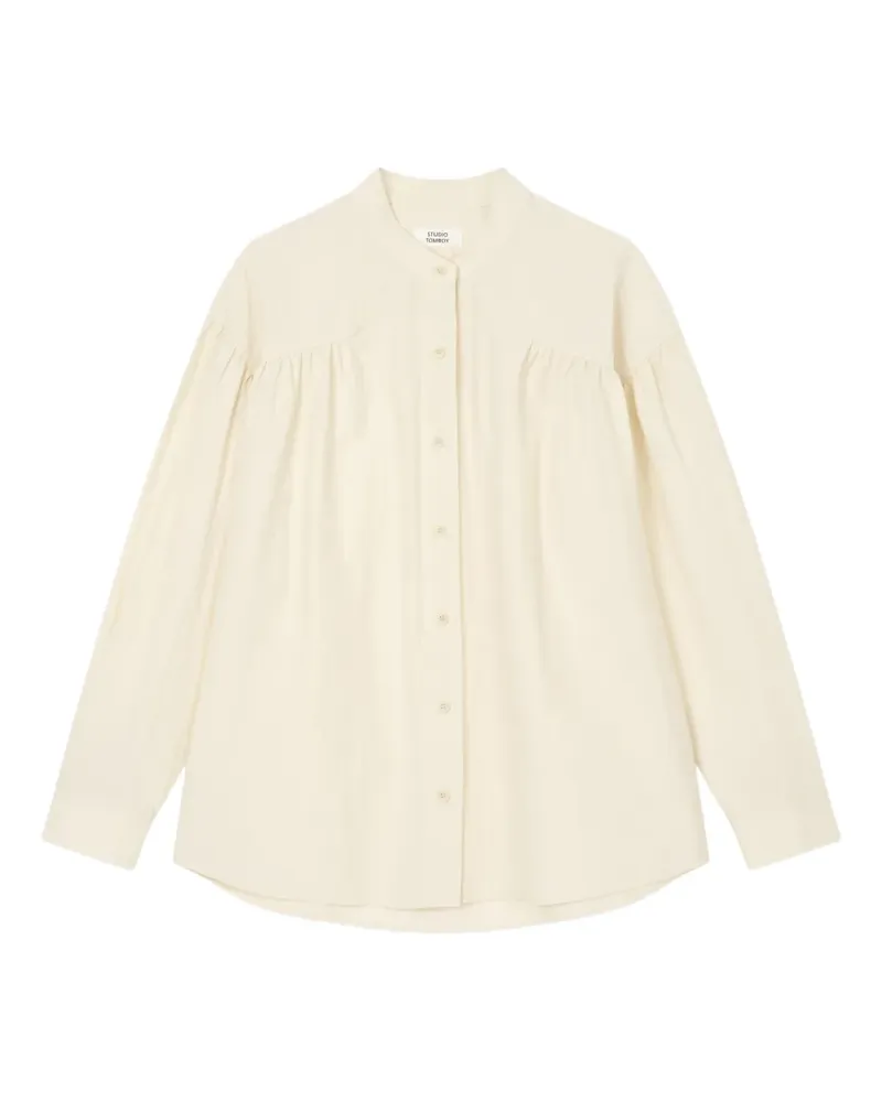 STUDIO TOMBOY Klassische Bluse - Nude Nude