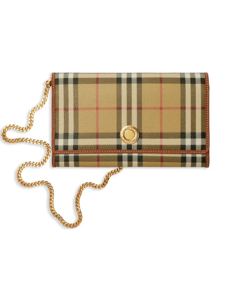 Burberry Hanna Portemonnaie mit Kette - Nude Nude