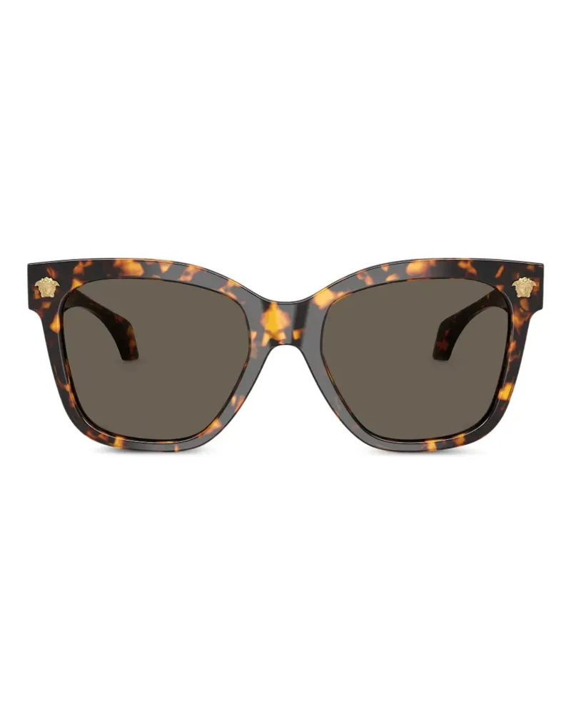 Versace medallion square-frame sunglasses - Braun Braun