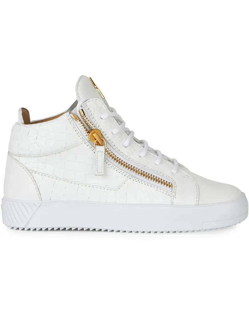Giuseppe Zanotti Kriss High-Top-Sneakers - Weiß Weiß