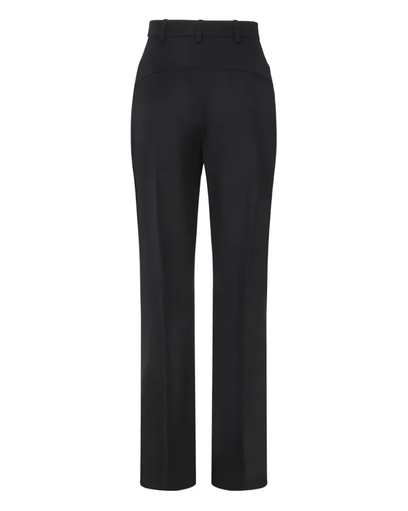 Jacquemus Sauge High-Waist-Hose mit Seitentaschen - Schwarz Schwarz