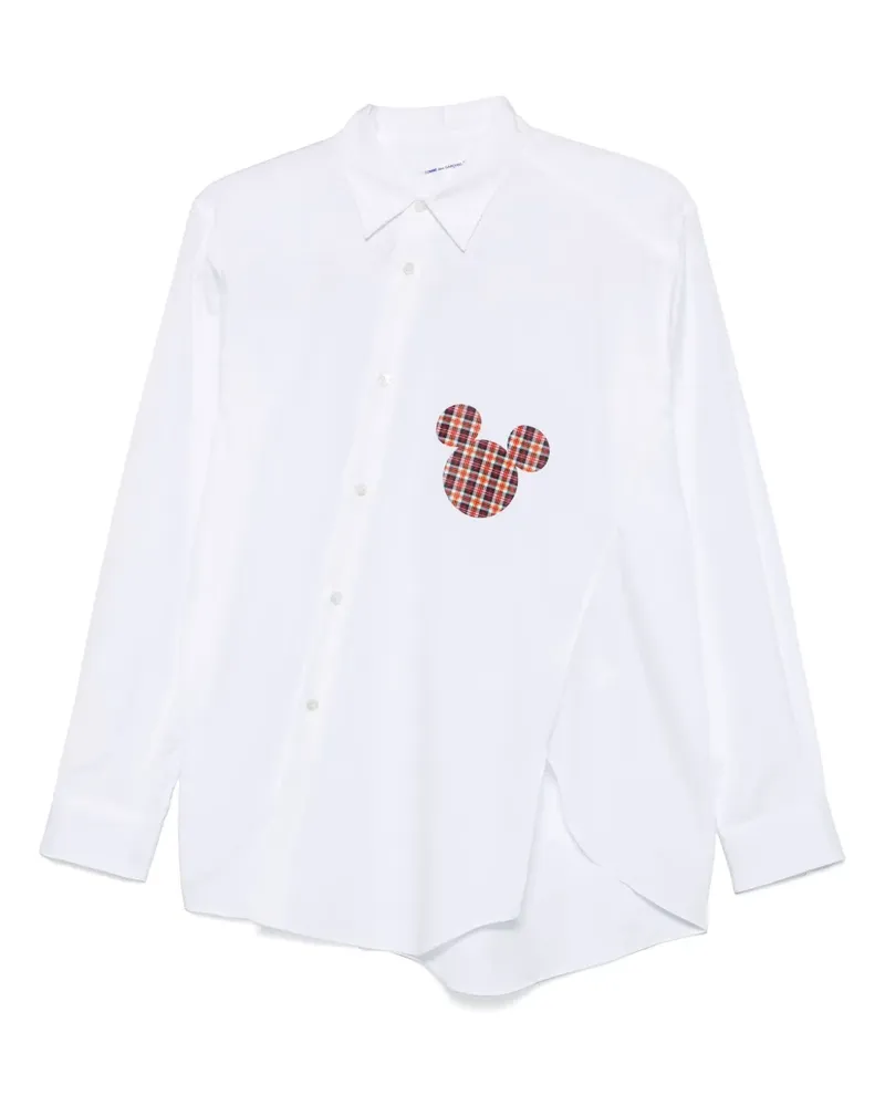 Comme des Garçons Hemd mit Stickerei - Weiß Weiß