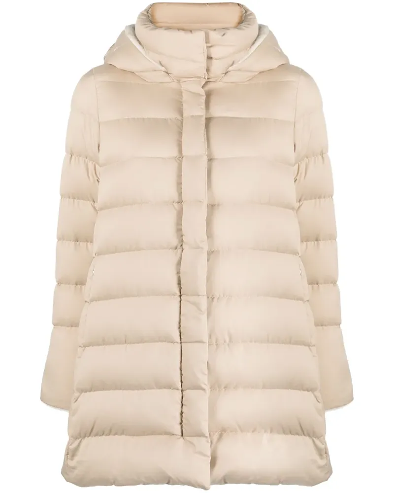 Herno Daunenjacke mit Kapuze - Nude Nude
