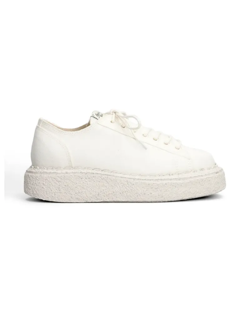 MIHARAYASUHIRO Mark platform sneakers - Weiß Weiß