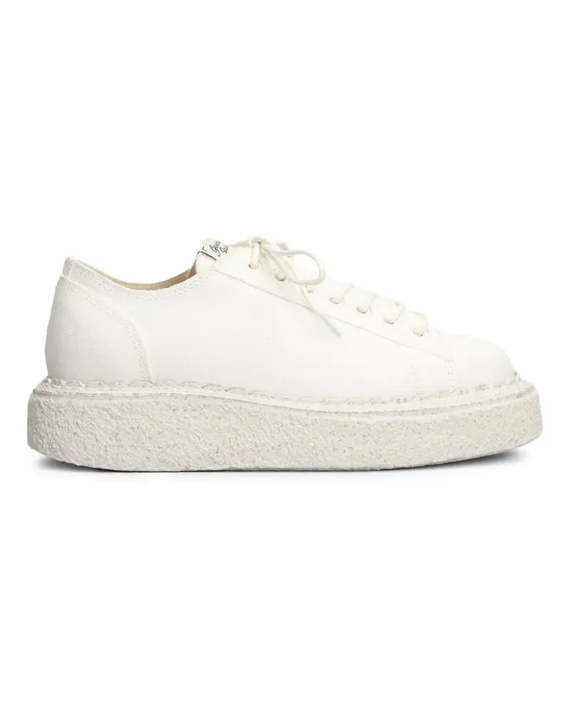 MIHARAYASUHIRO Mark platform sneakers - Weiß Weiß