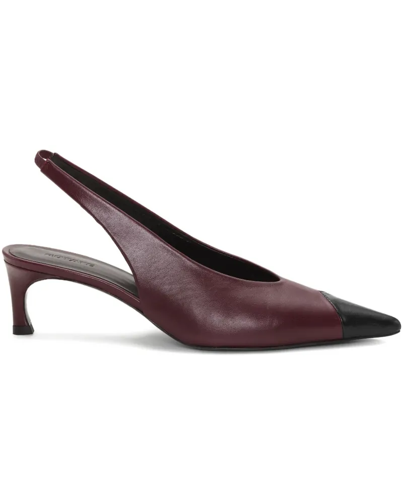 ROTATE Birger Christensen Pumps mit Slingback-Riemen Rot