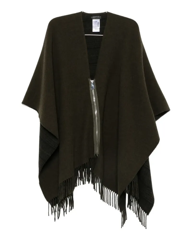 Dondup zip-up cape - Grün Grün
