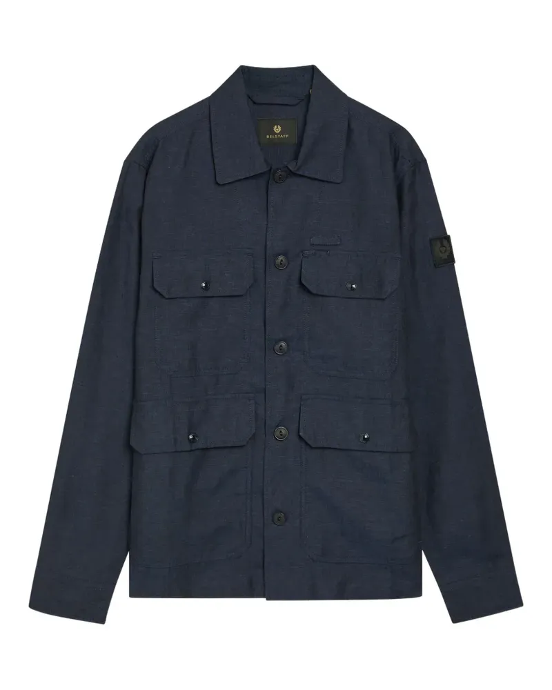 Belstaff multi-pocket field jacket - Blau Blau
