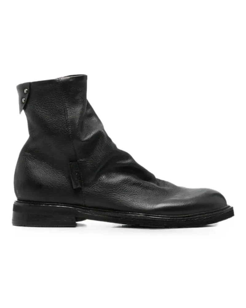 A.S.98 Geschoppte Stiefel - Schwarz Schwarz