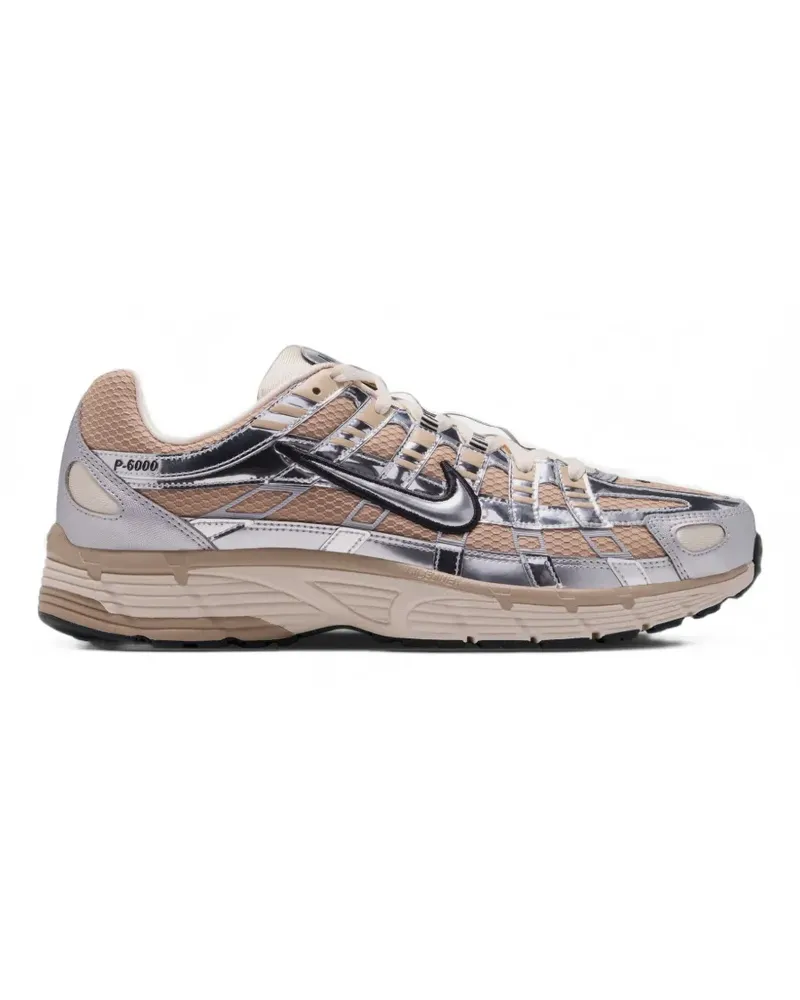 Nike P-6000 Sneakers im Metallic-Look - Nude Nude
