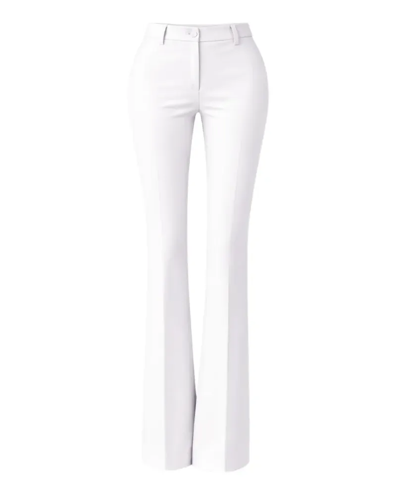 Liu Jo stretch flare trousers - Weiß Weiß
