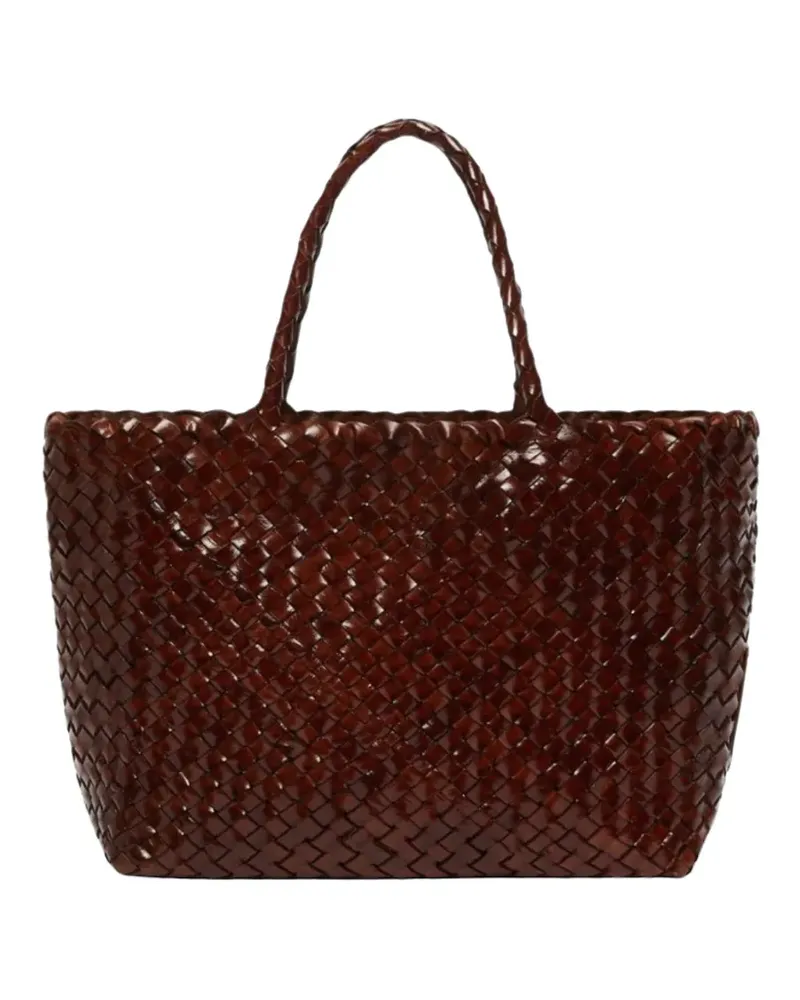 Max Mara woven leather tote bag - Braun Braun