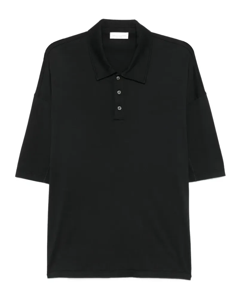 Roberto Collina short-sleeve polo shirt - Schwarz Schwarz