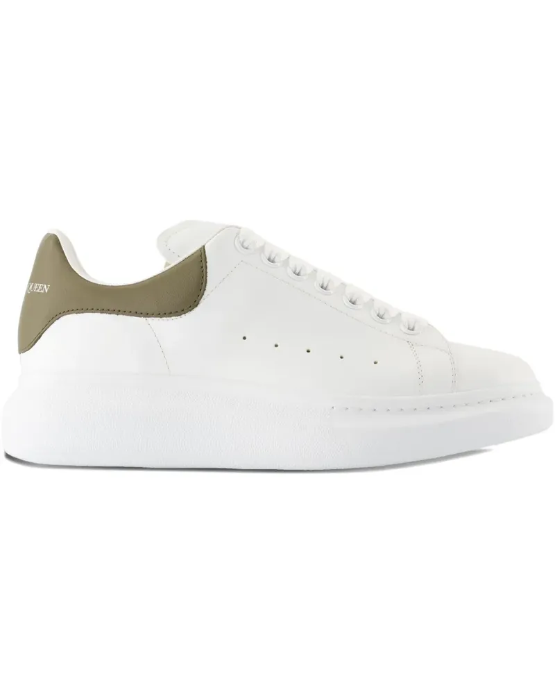 Alexander McQueen Sneakers aus Leder - Weiß Weiß