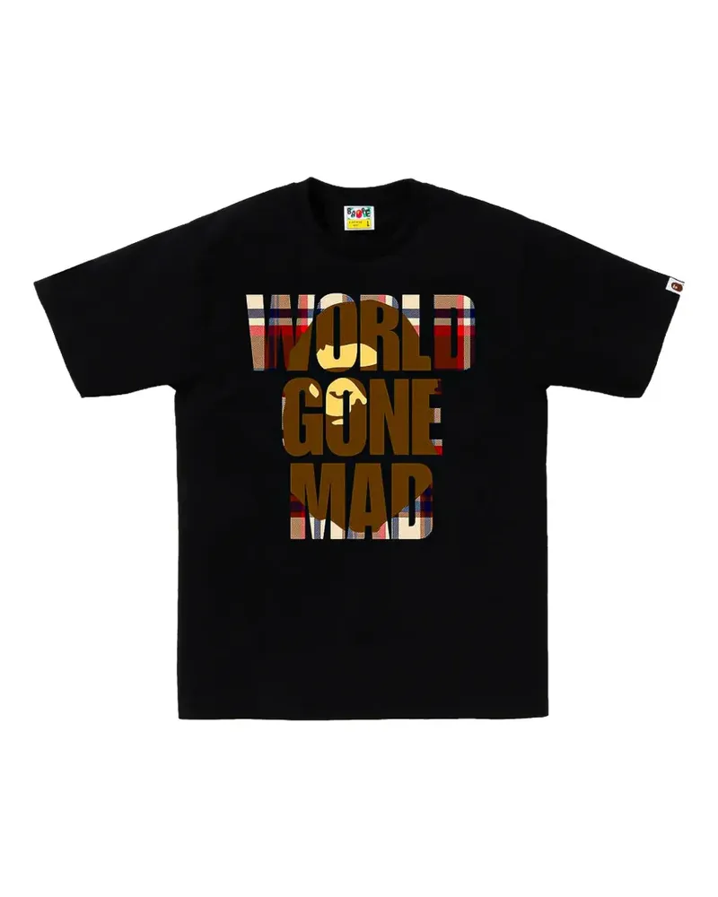 BAPE Ape Head T-Shirt - Schwarz Schwarz